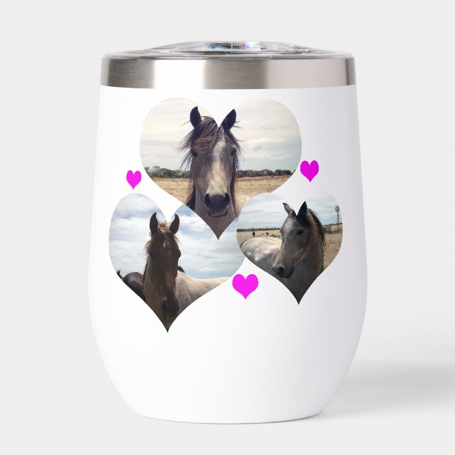 Three Arab Horse Hearts, (Front)