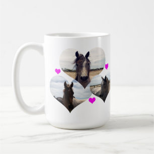 Three Arab Horse Hearts, Coffee Mug