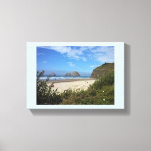Three Arch Rocks, Oceanside, OR Canvas Print