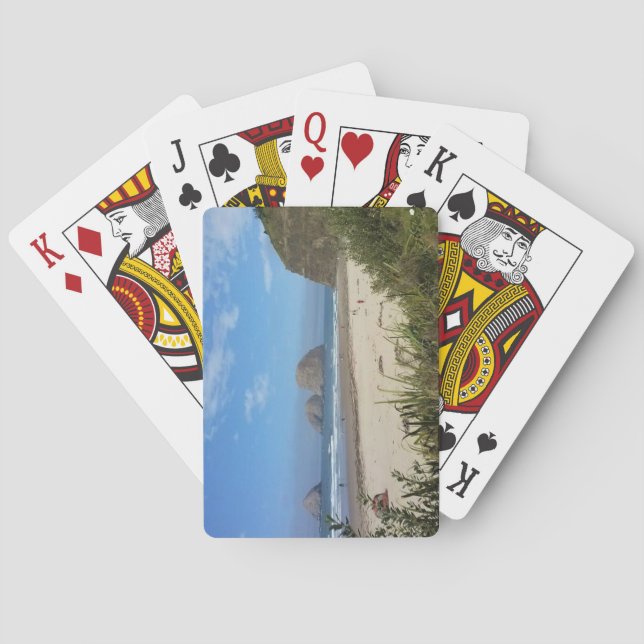 Three Arch Rocks, Oceanside, Oregon Playing Cards (Back)