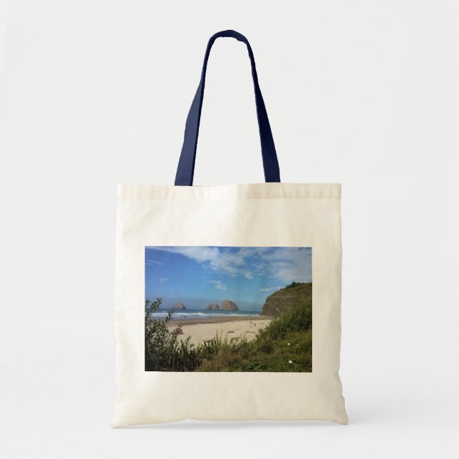 Three Arch Rocks, Oceanside, Oregon Tote Bag (Front)