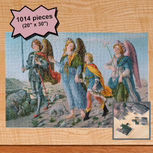 Three Archangels and Tobias (M 017) Jigsaw Puzzle