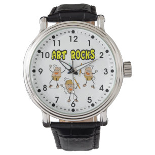 Three Art Rocks Watch