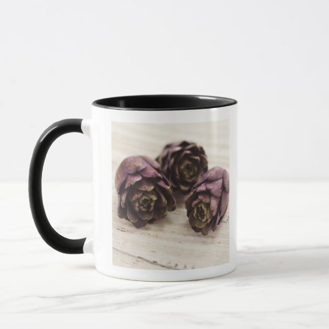 Three artichokes mug (Left)