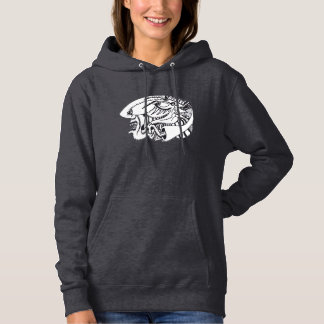 Three Aspects ink drawing Hoodie