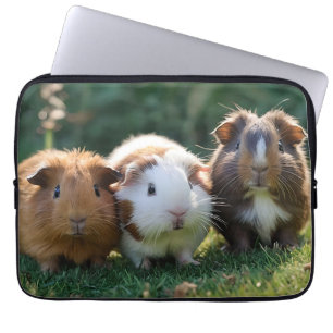 Three Baby Guinea Pigs, Laptop Sleeve