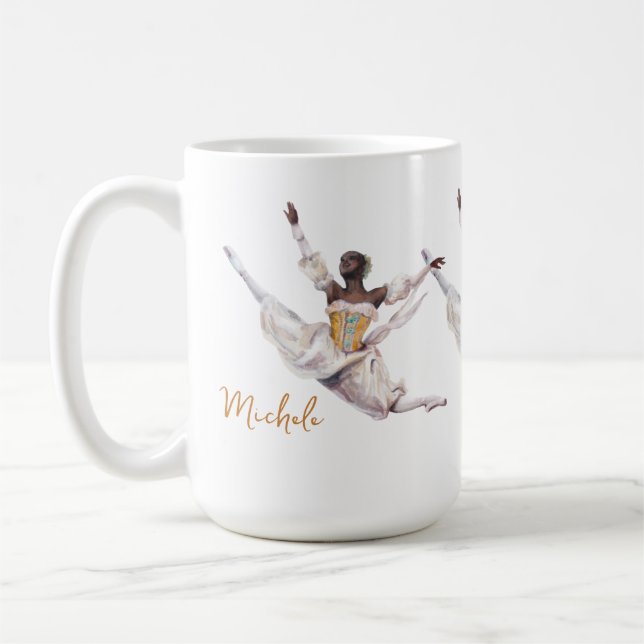 Three Ballerinas Coffee Mug (Left)