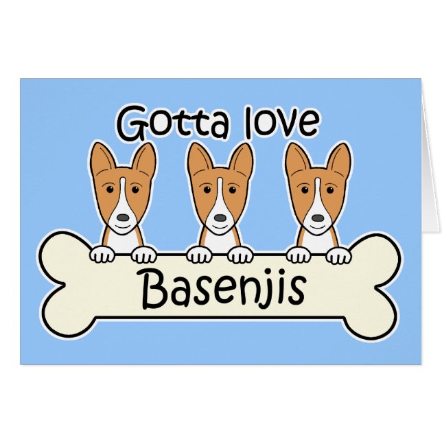 Three Basenjis (Front Horizontal)