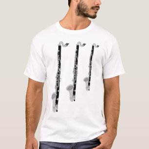 Three Bass Clarinets T-Shirt