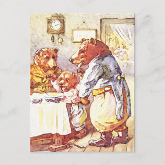Three Bears Postcard