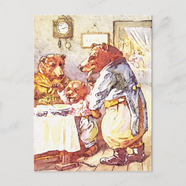 Three Bears Postcard (Front)
