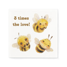 Three Bees Napkins