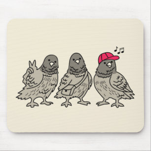 Three best friends mouse mat