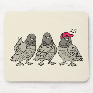 Three best friends mouse mat