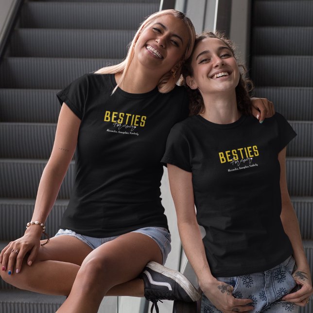 Three Besties Forever T-Shirt (Creator Uploaded)