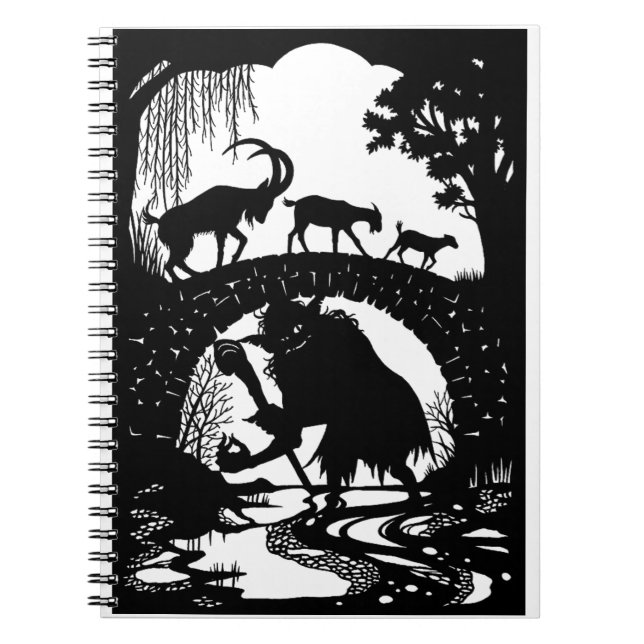 Three Billy Goats Gruff  Notebook (Front)