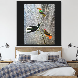 Three Birds Canvas Print