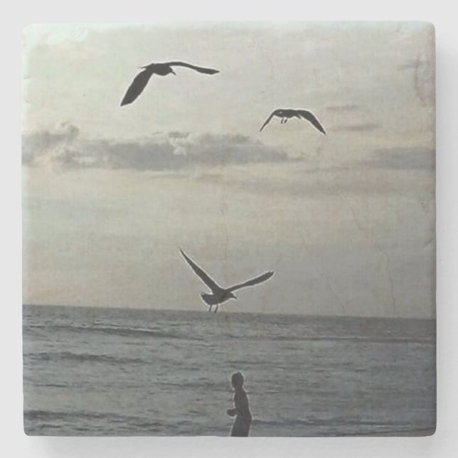 Three Birds Stone Coaster (Front)