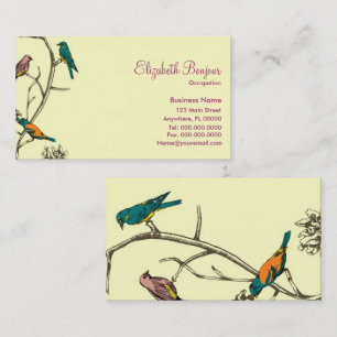 Three Birds Talking - Business Cards