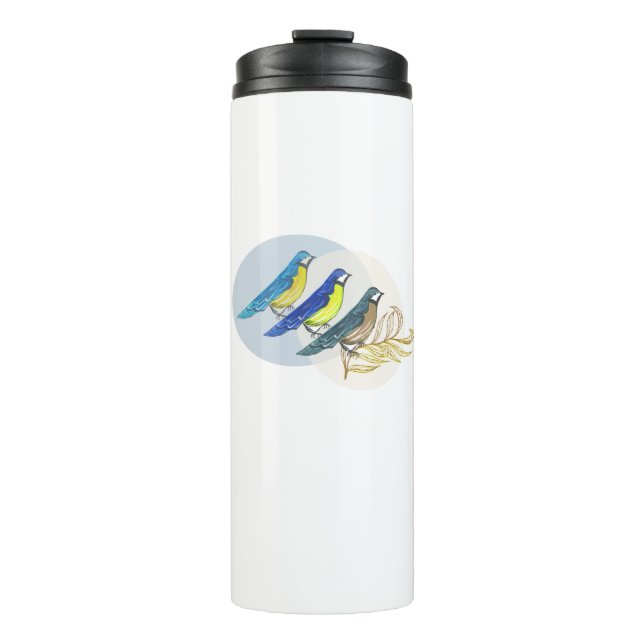Three Birds Thermal Tumbler (Front)