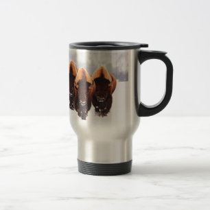 Three Bison Travel Mug