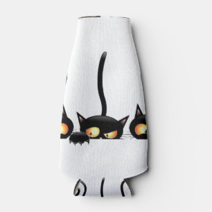 Three black cats bottle cooler