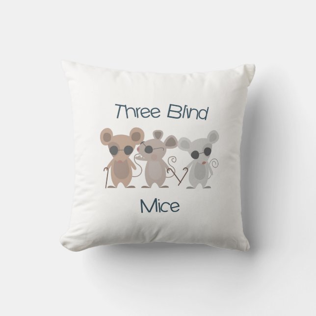 Three Blind Mice Cushion (Front)
