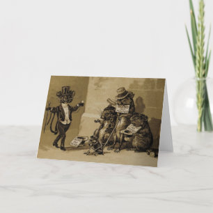 "Three Blind Mice" Greeting Card