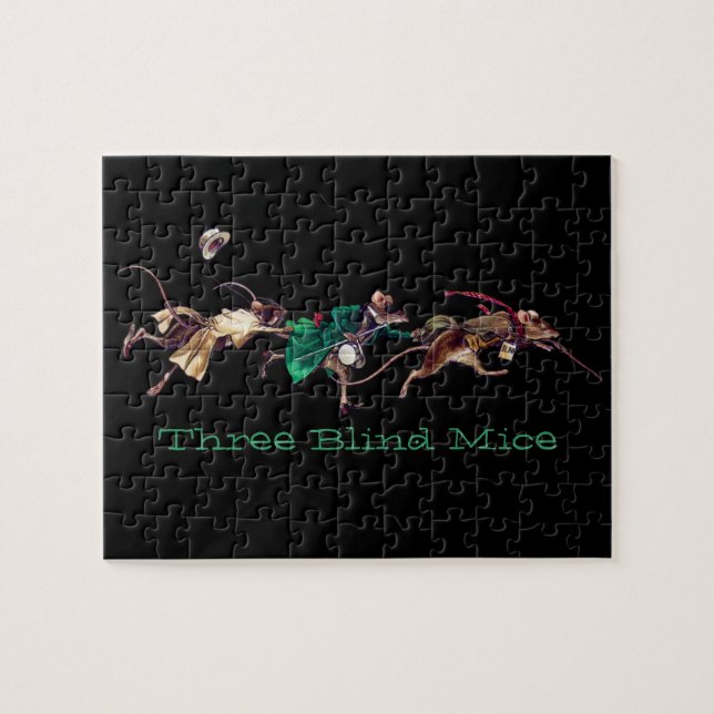 Three Blind Mice Jigsaw Puzzle (Horizontal)