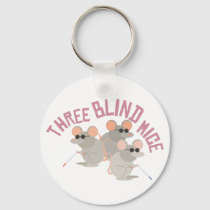 Three Blind Mice Key Ring