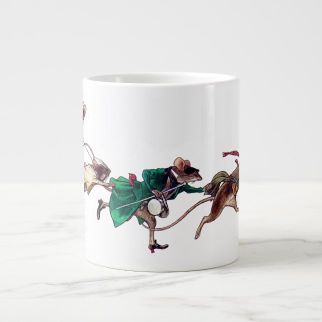 Three Blind Mice Large Coffee Mug (Front)