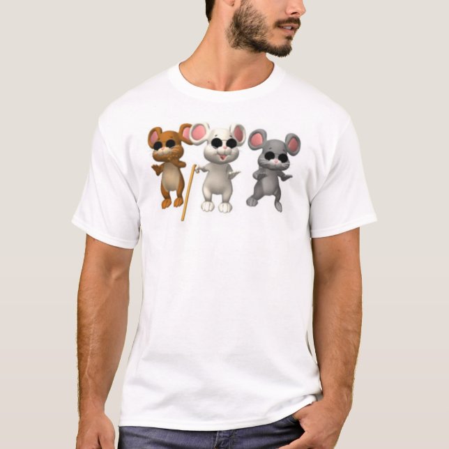 Three Blind Mice T-Shirt (Front)