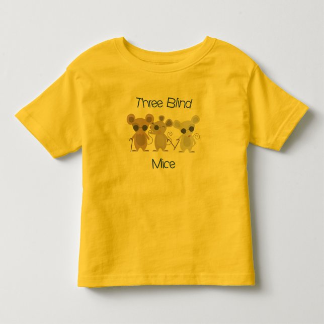 Three Blind Mice Toddler T-Shirt (Front)