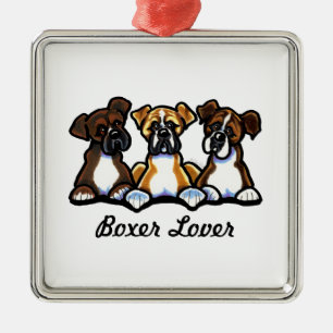 Three Boxers Metal Tree Decoration