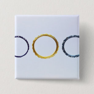 Three bracelets, from Mathay-Mandeure 15 Cm Square Badge