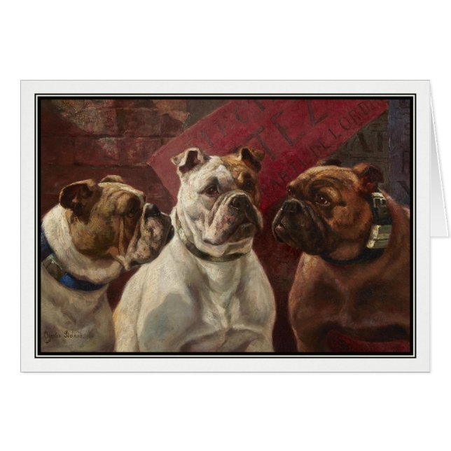 Three Bulldogs by Charles Boland (Front Horizontal)