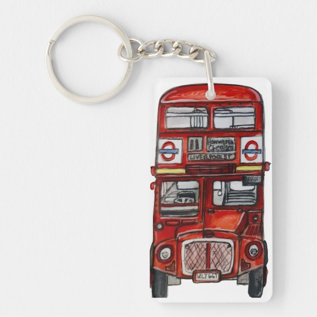 Three Buses Key Ring (Front)