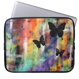 Three Butterflies Laptop Sleeve