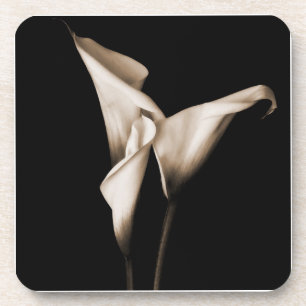 Three Calla Lilies Coaster