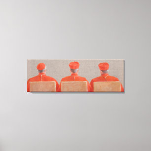 Three Cardinals 2010 Canvas Print