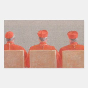 Three Cardinals 2010 Rectangular Sticker