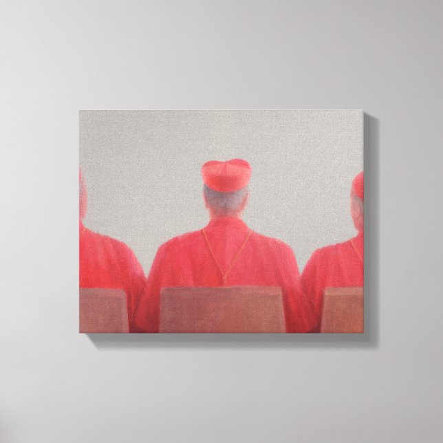 Three Cardinals II 2012 Canvas Print (Front)