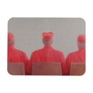 Three Cardinals II 2012 Magnet