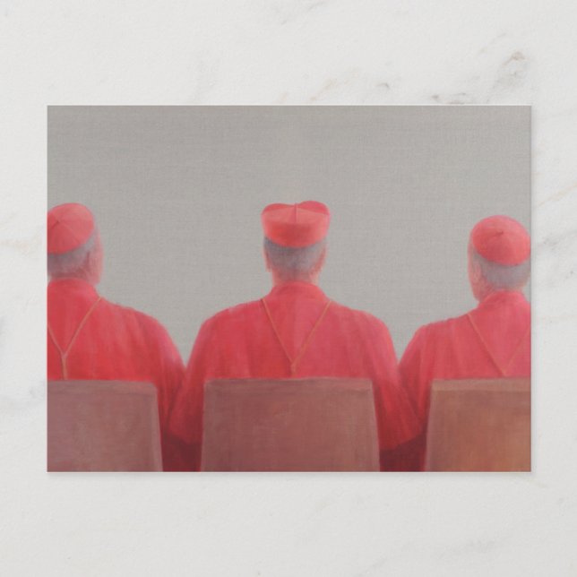 Three Cardinals II 2012 Postcard (Front)