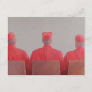 Three Cardinals II 2012 Postcard