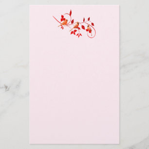 Three Cardinals Stationery