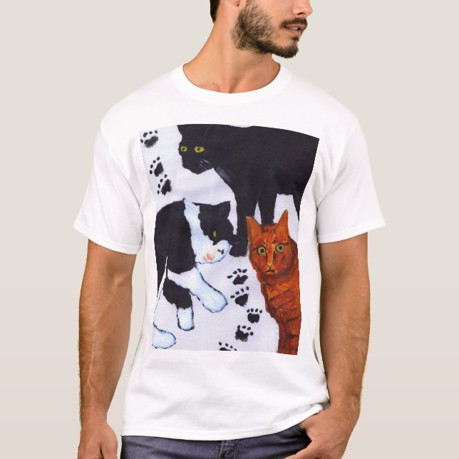 Three Cats shirt (Front)