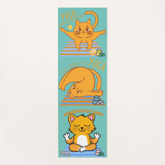 Three Cats Yoga Mat