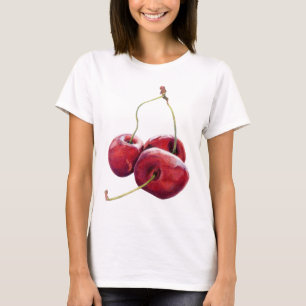 Three Cherries Ladies T-shirt