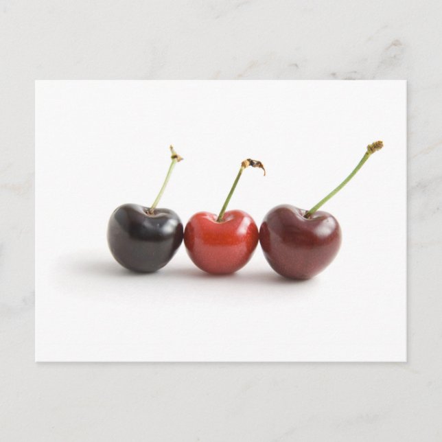 Three cherries postcard (Front)